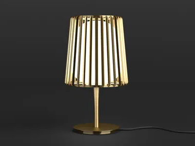 JULIA - LED brass bedside lamp _ Quasar