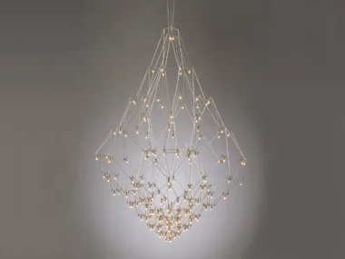 NOBILIS - LED nickel pendant lamp _ Quasar