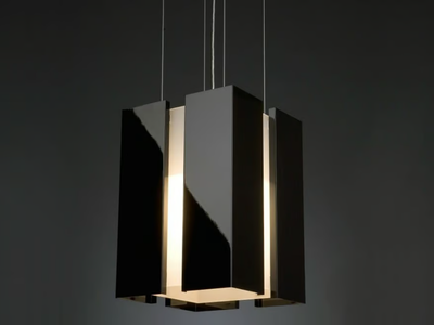 QUARTET - Halogen metal pendant lamp _ Quasar