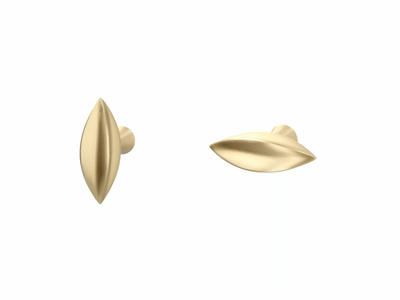 ANTWERP - Brass furniture knob _ Quincalux