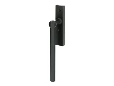 BRUSSELS - Aluminium window handle on back plate _ Quincalux