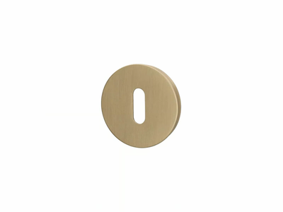PARIS - Round brass keyhole escutcheon _ Quincalux