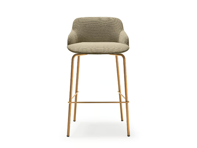 DEEP - Barstool with footrest _ Quinti Sedute