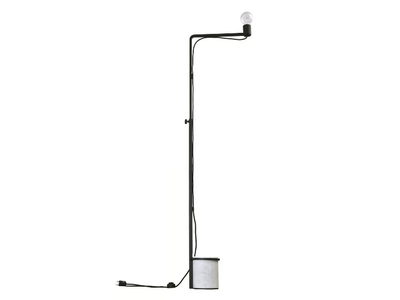 LEST - Height-adjustable metal floor lamp with dimmer _ RADAR INTERIOR