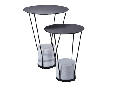 LEST - Round metal coffee table _ RADAR INTERIOR