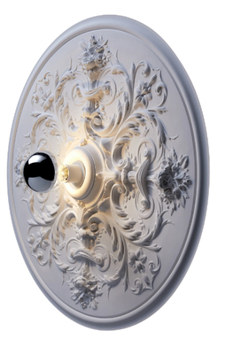 RIVOLI - Handmade plaster wall lamp _ RADAR INTERIOR