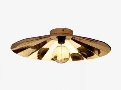 ZENITH / FRACTALE - Handmade Thermoformed glass ceiling light _ RADAR INTERIOR