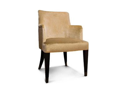 SEVIILLE - Fabric chair with armrests _ Radice