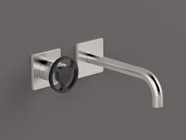 KÀTO - KAN18 - Wall-mounted steel washbasin mixer _ Radomonte