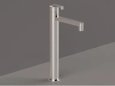 KIRA - KIR93 - Countertop steel washbasin mixer _ Radomonte