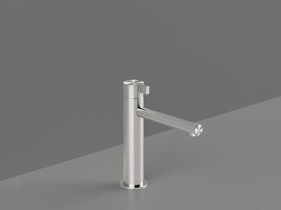 TXQ92 - Countertop single handle steel washbasin mixer _ Radomonte