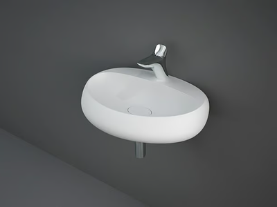 RAK-CLOUD - Wall-mounted ceramic washbasin _ RAK Ceramics