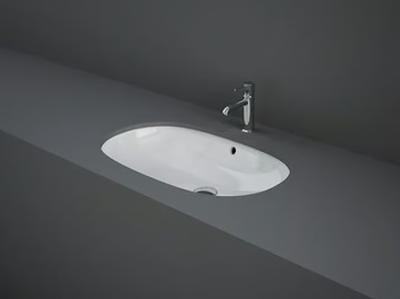 RAK-VARIANT - Undermount oval ceramic washbasin _ RAK Ceramics