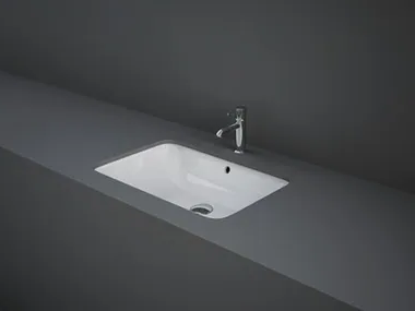 RAK-VARIANT - Undermount rectangular ceramic washbasin _ RAK Ceramics