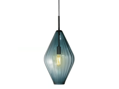 BAILEY - Handmade blown glass pendant lamp _ Rakumba