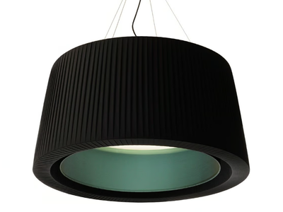 IRIS - Acoustic handmade fabric pendant lamp _ Rakumba
