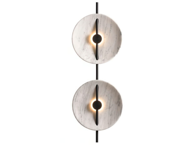 MITO - LED Carrara marble wall lamp _ Rakumba