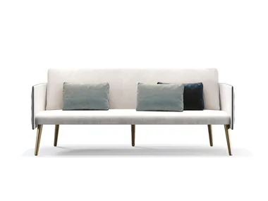AMET - 2 seater leather sofa _ Reflex