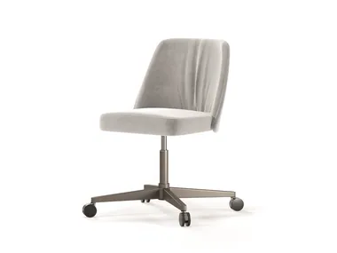 COMFORT - Height-adjustable fabric office chair with castors _ Reflex