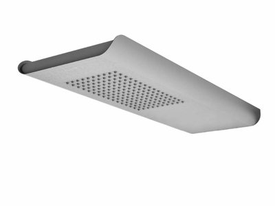 BYBLOS S - Wall-mounted stainless steel overhead shower _ RELAX