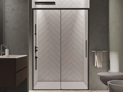 PURO SC1 - Niche shower cabin with sliding door _ RELAX