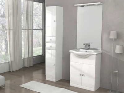 CLARA - Vanity unit with mirror _ Remail by G.D.L.