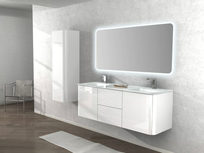 LIVERPOOL - Double wall-mounted vanity unit _ Remail by G.D.L.