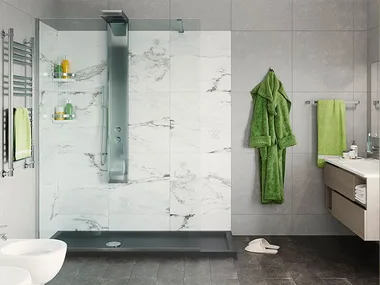SOLUZIONE EUROPA - Rectangular shower cabin _ Remail by G.D.L.