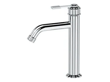 ATELIER - Countertop single handle washbasin mixer without waste _ Remer Rubinetterie