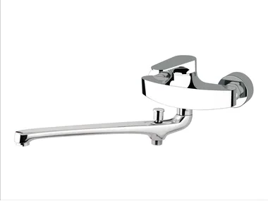 CLASS LINE - Wall-mounted bathtub mixer with diverter _ Remer Rubinetterie