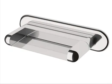 MINIMAL - Wall-mounted waterfall spout _ Remer Rubinetterie