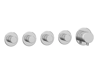 X STYLE - 4 way recessed shower mixer _ Remer Rubinetterie