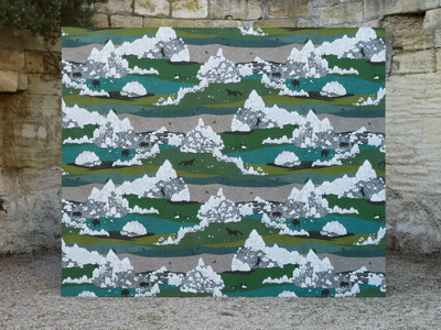 GRANDS ESPACES - Motif wallpaper _ Ressource