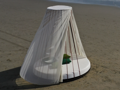 PLANET - Nautical rope garden bed with parasol _ Rever