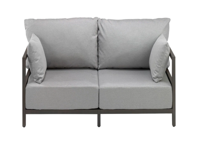SAN DIEGO - Fabric garden sofa with removable cover _ Rever
