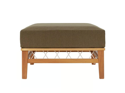 ZENIT - Square fabric garden pouf _ Rever