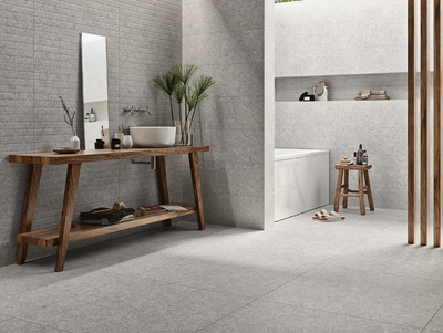 ELEMENTS - Ceramic wall tiles with concrete effect _ Revigrés