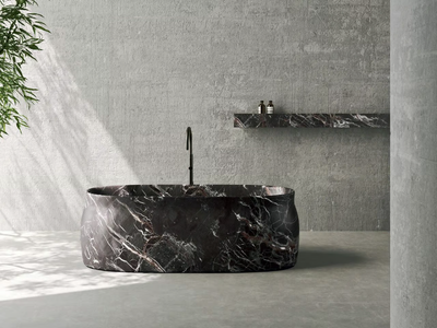 CAVA - Oval marble bathtub _ Rexa
