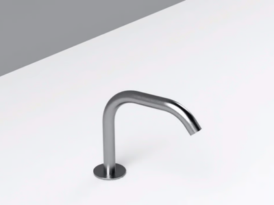 MAE - Deck-mounted stainless steel sink spout _ Rexa