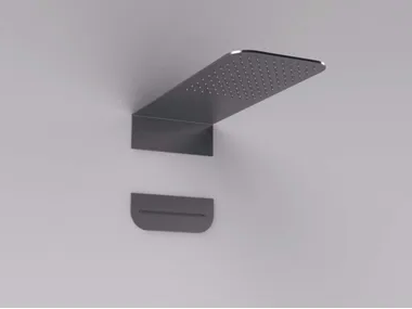 MAE - Wall-mounted stainless steel overhead shower _ Rexa