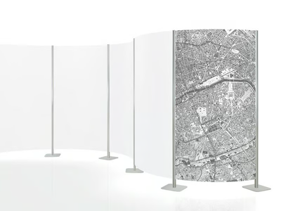 QUINTA - Modular polycarbonate office screen _ REXITE