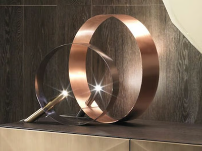 LED LOOP T - LED metal table lamp _ RIFLESSI