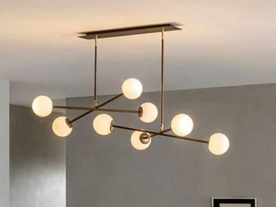 MERIDIAN S8 - Painted metal pendant lamp _ RIFLESSI