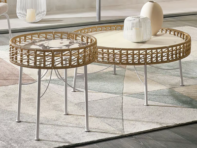 SOLEIL - Outdoor and indoor coffee table _ RIFLESSI
