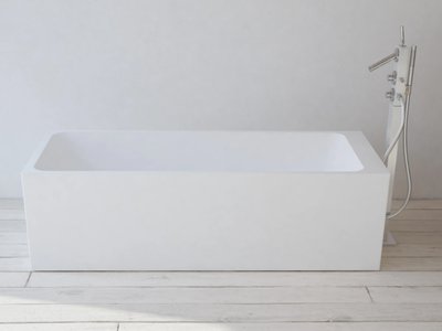 FIRENZE - Rectangular Solid Surface bathtub _ RILUXA