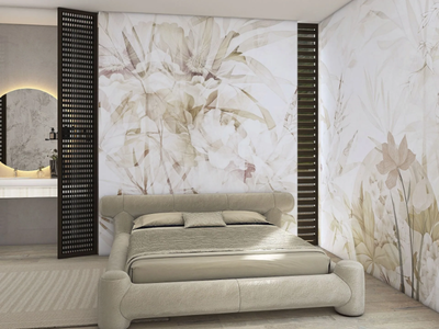 FAVOLA - Wallpaper with floral pattern _ Rimura