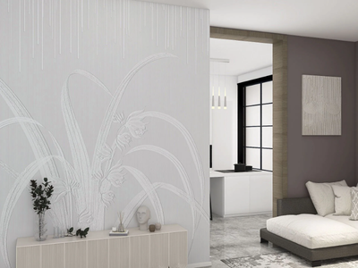 PURE BLOOMS - Wallpaper with floral pattern _ Rimura