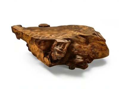 KAURI STUMP - Kauri solid wood coffee table _ Riva 1920