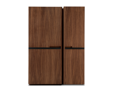 NUIT - Wardrobe in blockboard and solid wood _ Riva 1920