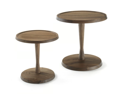 PEGASO - Round solid wood coffee table _ Riva 1920
